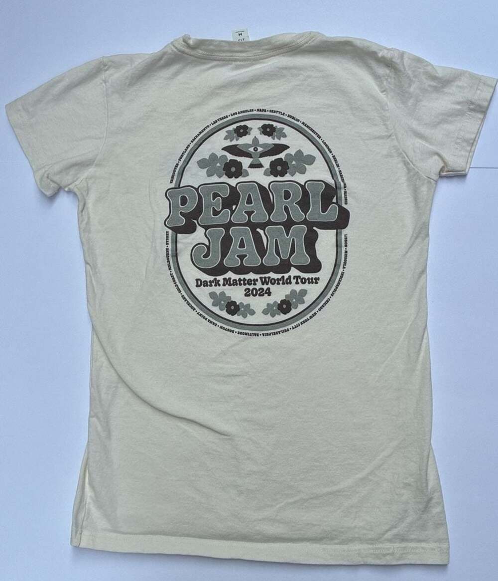 Pearl Jam Dark Matter World Tour 2024 Concert T-Shirt